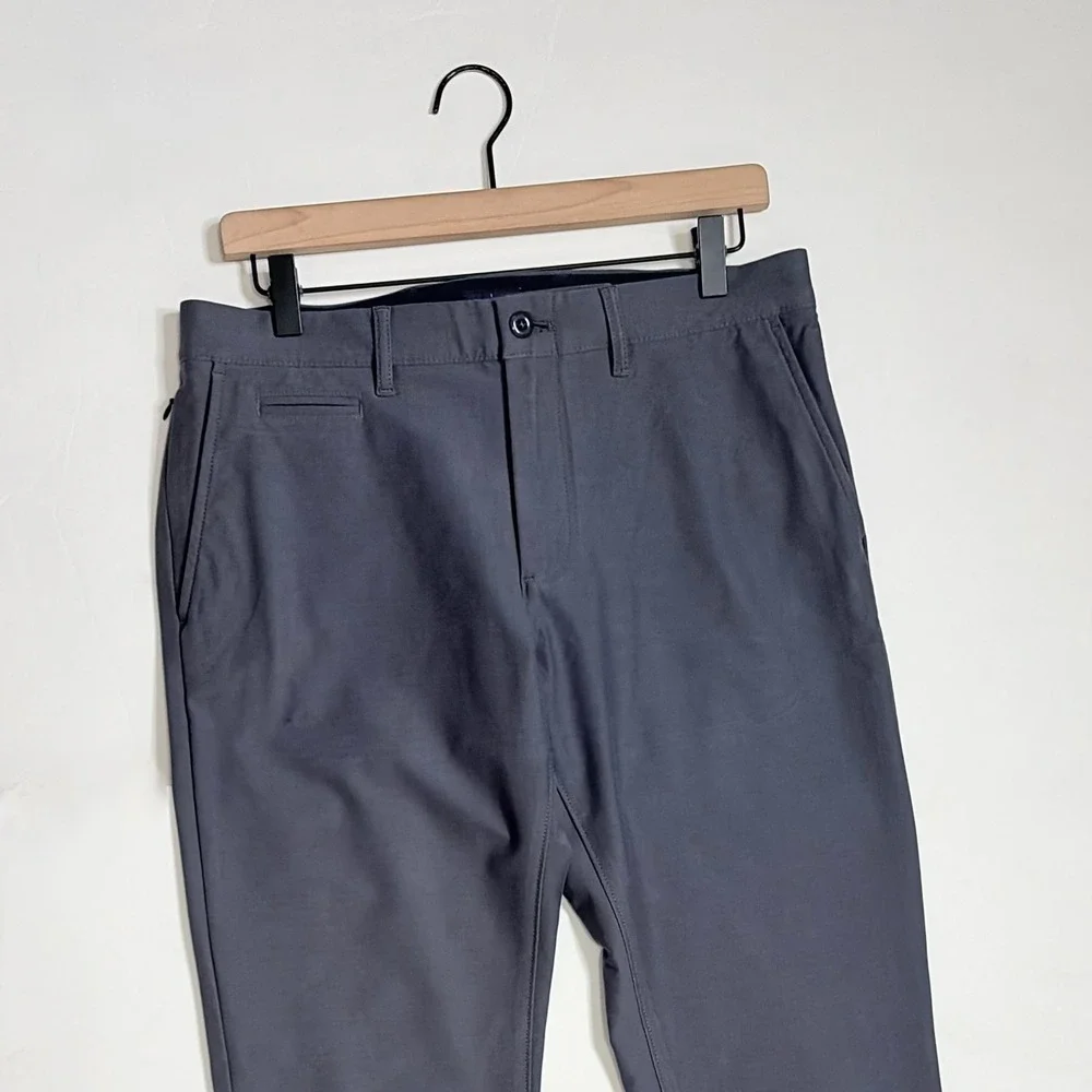 NEW!! Men's J. CREW 484 Slim Fit Tech Pants Atlantic Slate Gray‎ Tapered 31 x 32